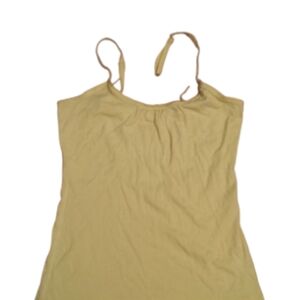 Esprit Yellow Ruched Sleeveless Camisole
